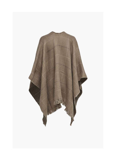 Poncho marron ONLY femme