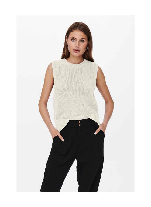Débardeur blanc ONLY pour femme
