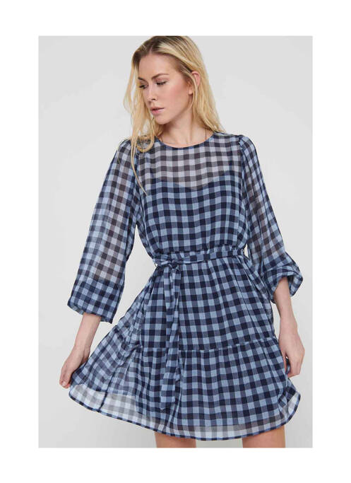 Robe courte bleu ONLY pour femme