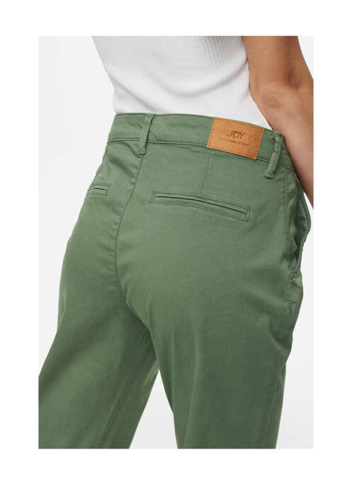 Pantalon chino bleu JACQUELINE DE YONG pour femme