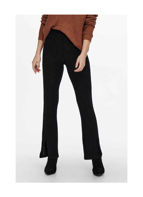 Pantalon flare noir JACQUELINE DE YONG pour femme