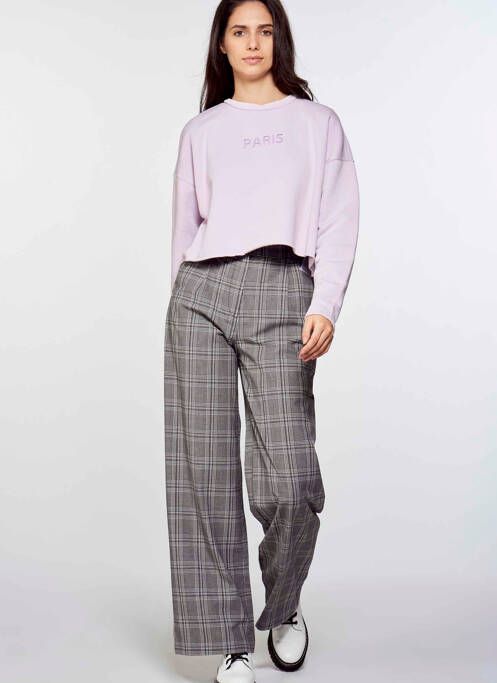 Sweat-shirt violet ONLY pour femme