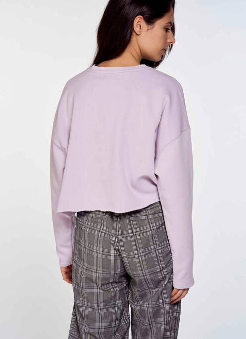 Sweat-shirt violet ONLY pour femme