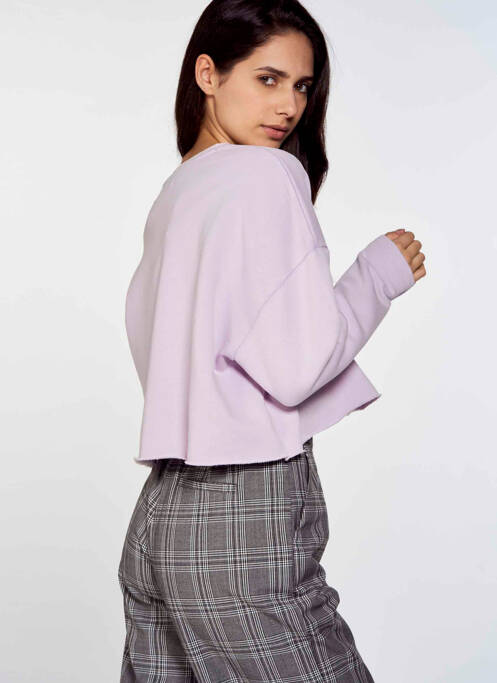 Sweat-shirt violet ONLY pour femme