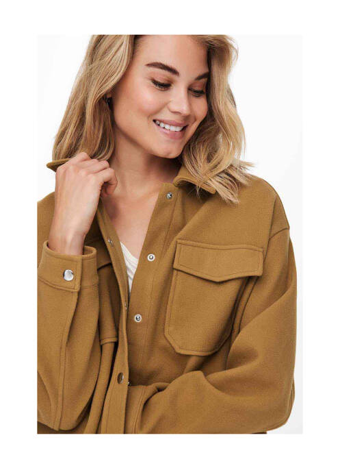 Blazer marron ONLY pour femme