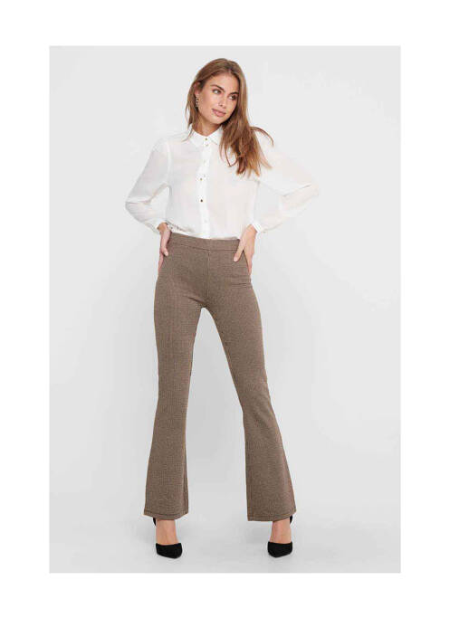 Pantalon flare noir JACQUELINE DE YONG femme