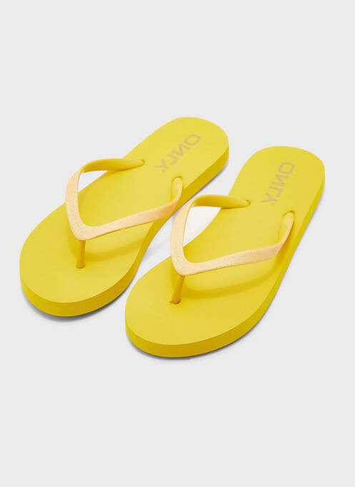 Mules/Sabots jaune ONLY femme
