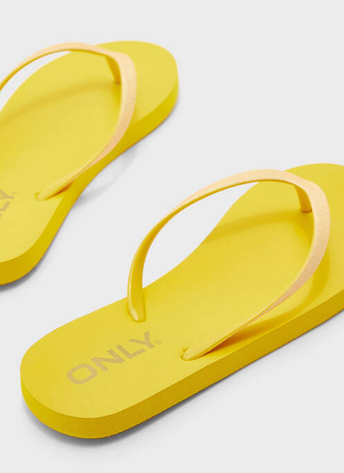 Mules/Sabots jaune ONLY femme
