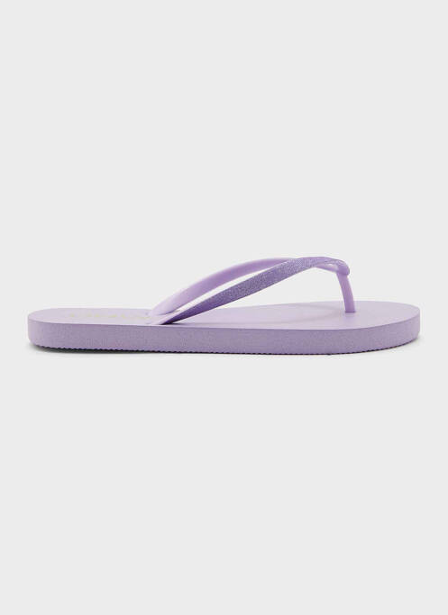 Mules/Sabots violet ONLY femme