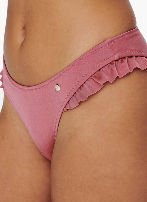 Bas de maillot de bain rose ONLY femme