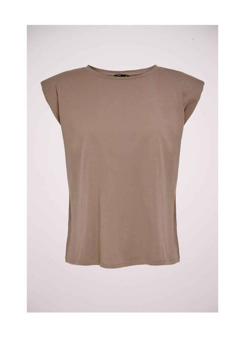 Top marron ONLY pour femme