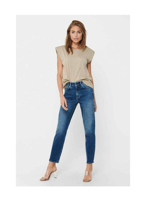 Top argent ONLY pour femme