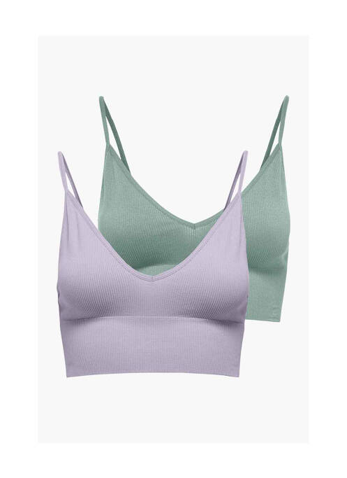 Soutien-gorge vert ONLY pour femme