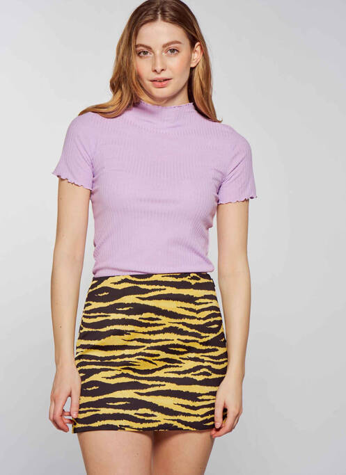 Top violet ONLY pour femme