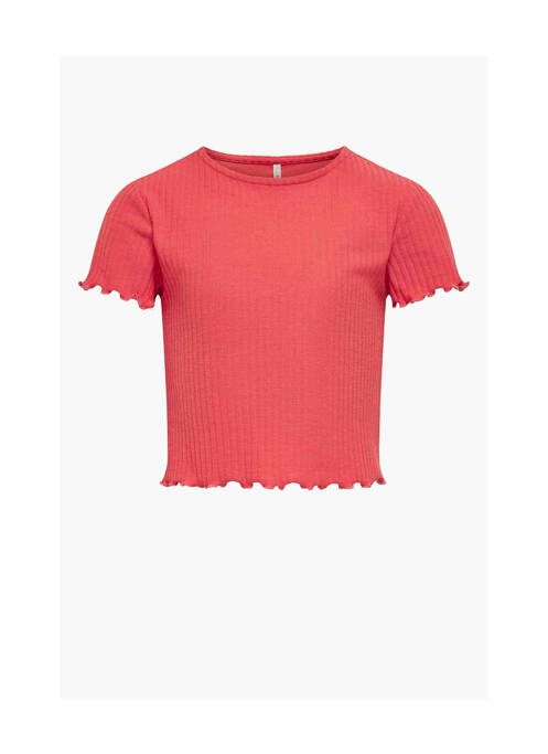 T-shirt orange ONLY pour fille
