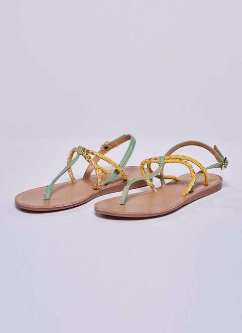 Sandales/Nu pieds jaune ONLY pour femme