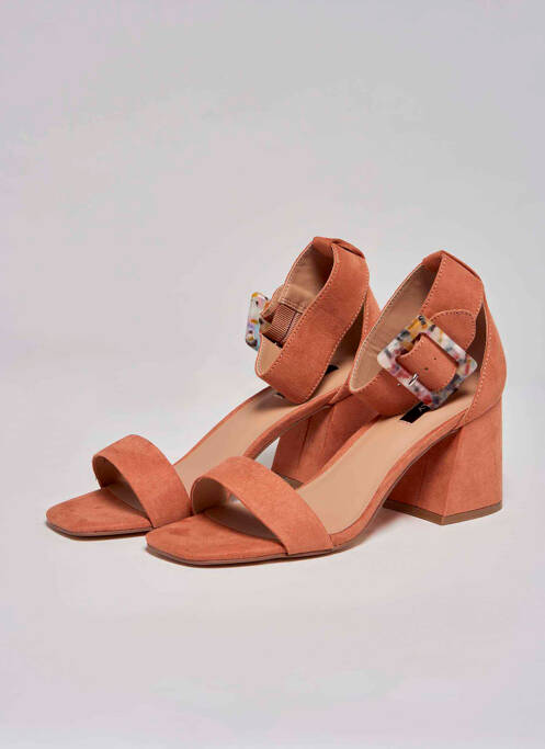 Sandales/Nu pieds rose ONLY femme