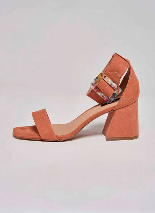 Sandales/Nu pieds rose ONLY femme