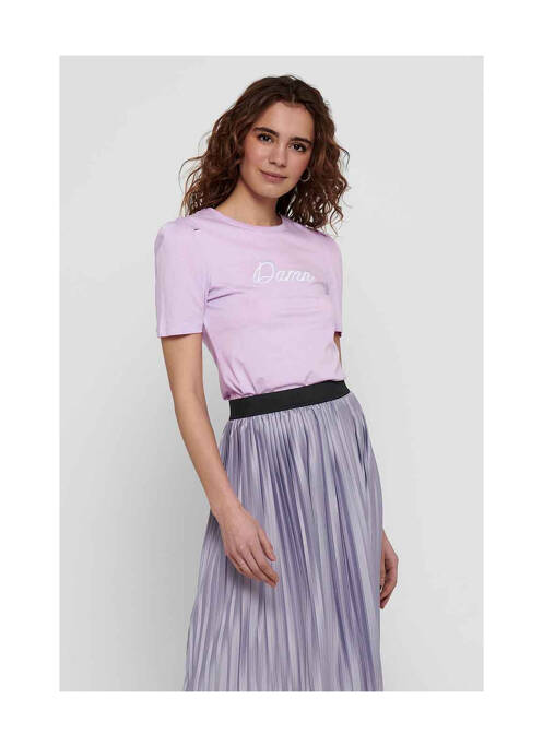 Top violet ONLY femme