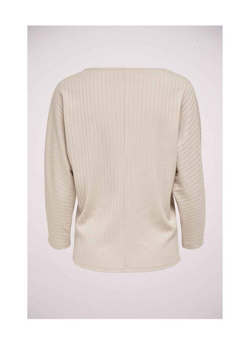 T-shirt gris JACQUELINE DE YONG pour femme
