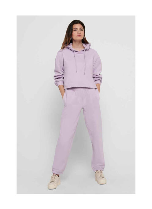 Jogging violet ONLY femme