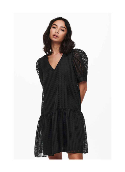 Robe courte gris ONLY pour femme