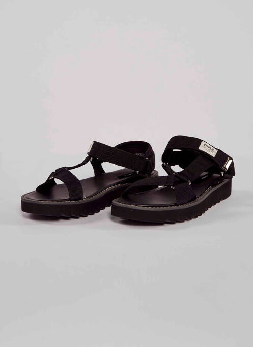 Sandales/Nu pieds noir ONLY femme