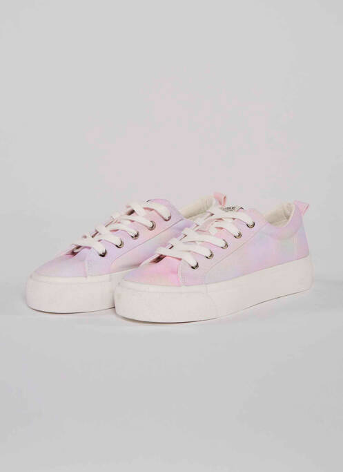 Baskets rose ONLY femme