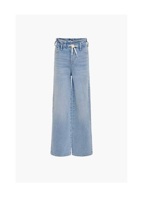 Jeans coupe large bleu ONLY pour fille