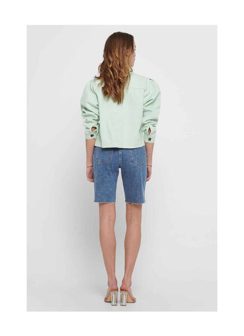 Veste casual vert ONLY pour femme