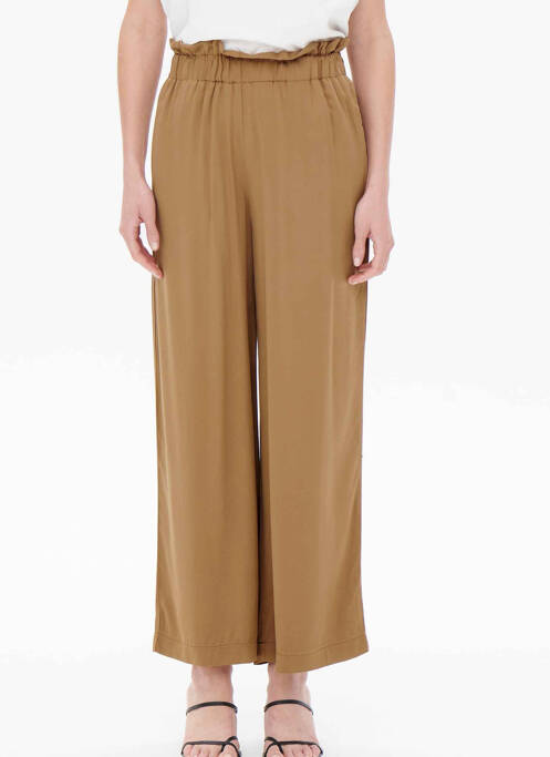 Pantalon flare marron ONLY pour femme