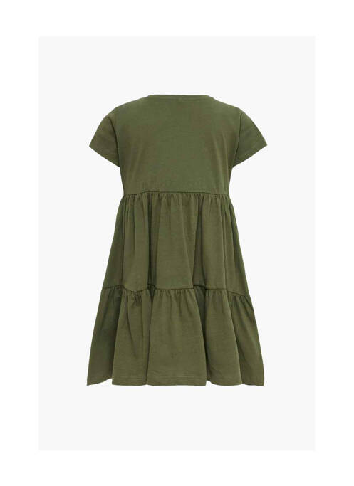 Robe courte vert ONLY pour fille