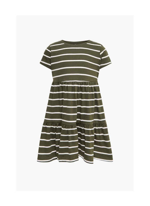 Robe courte vert ONLY pour fille
