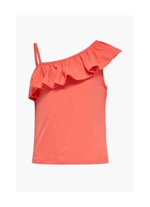 T-shirt orange ONLY pour fille
