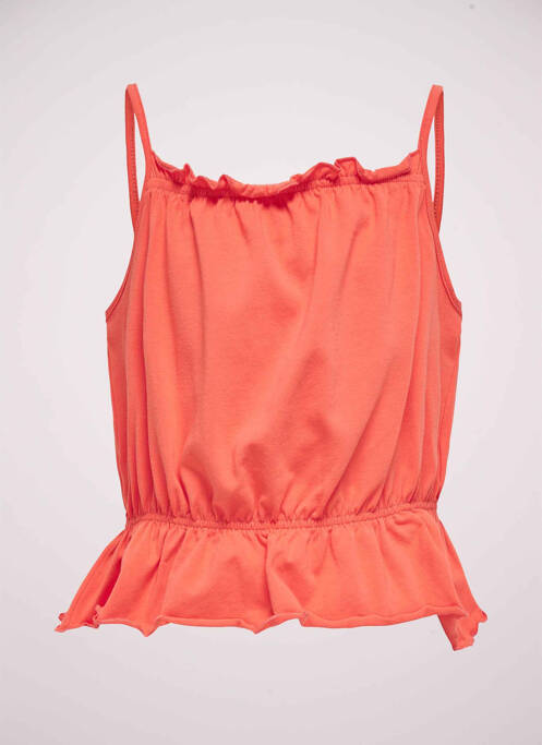 T-shirt orange ONLY pour fille