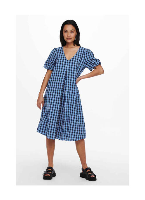 Ensemble robe bleu JACQUELINE DE YONG pour femme