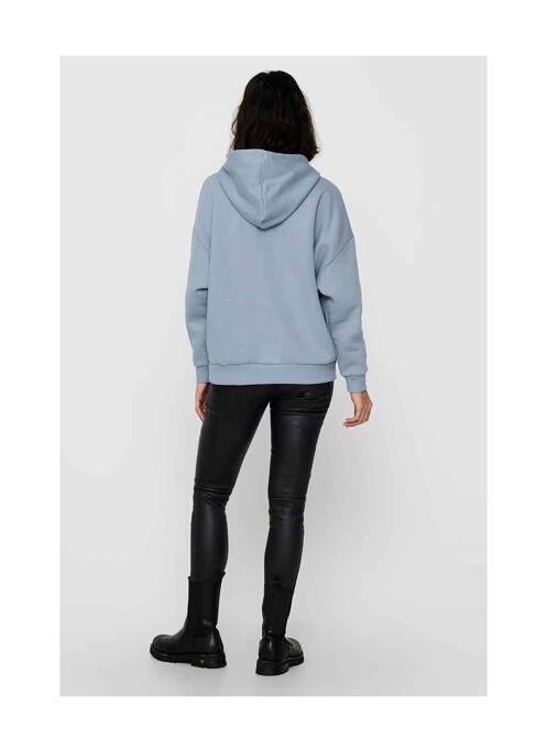 Sweat-shirt à capuche bleu ONLY pour femme