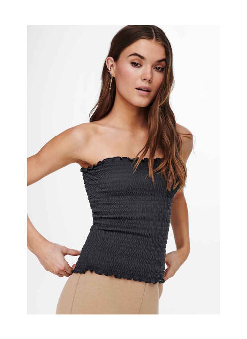 Top noir JACQUELINE DE YONG pour femme