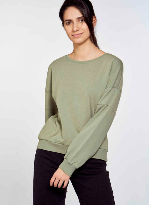 Sweat-shirt vert ONLY pour femme
