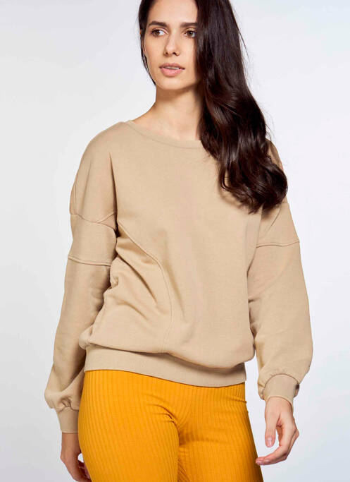 Sweat-shirt argent ONLY pour femme