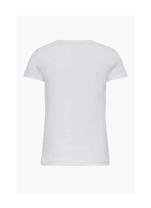 T-shirt blanc ONLY pour fille