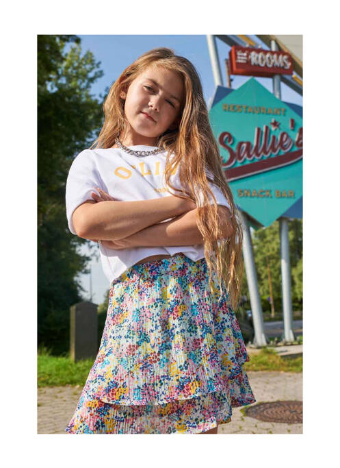 Jupe courte vert ONLY pour fille