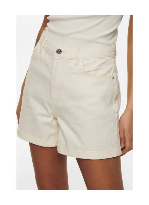 Short beige ONLY pour femme