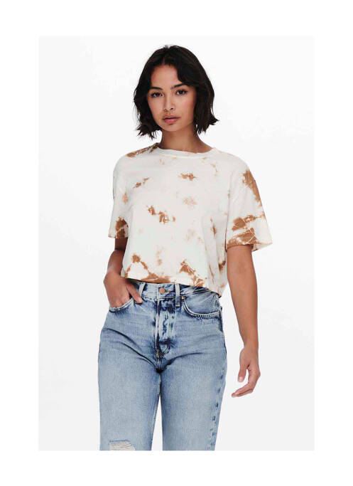 T-shirt rouge ONLY pour femme