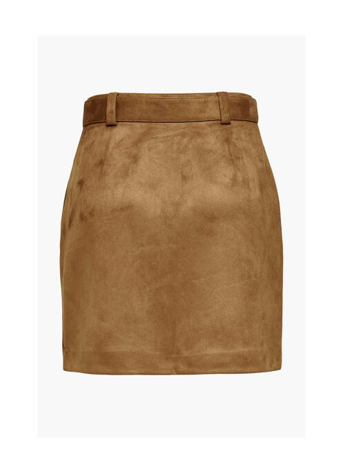 Jupe courte marron ONLY femme