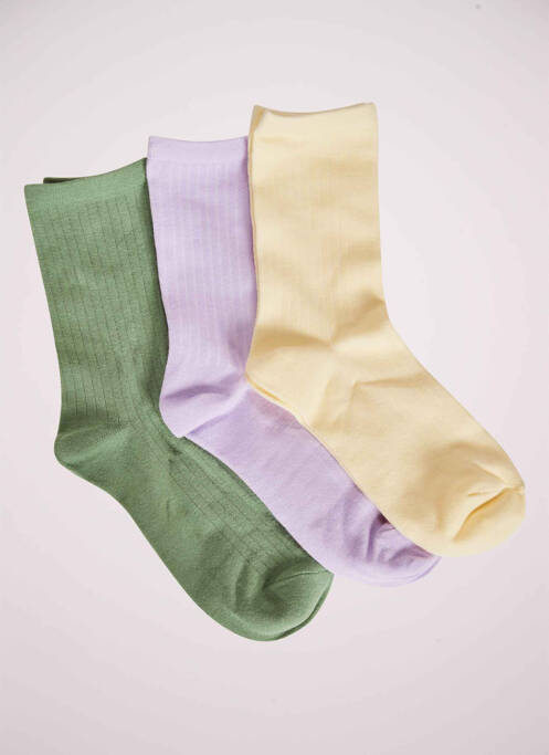 Chaussettes violet ONLY pour femme
