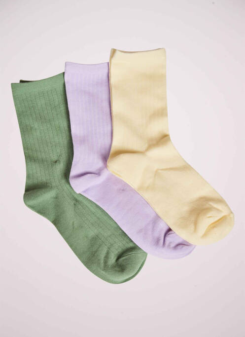 Chaussettes violet ONLY pour femme