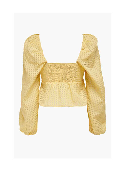Chemisier jaune ONLY femme