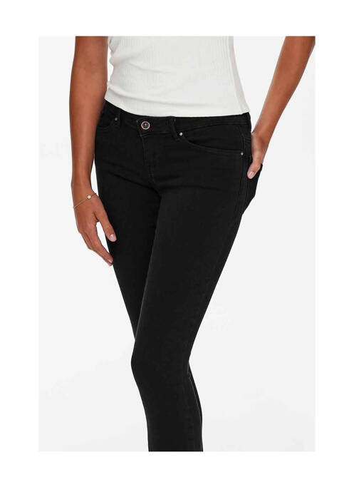 Jeans skinny noir ONLY pour femme