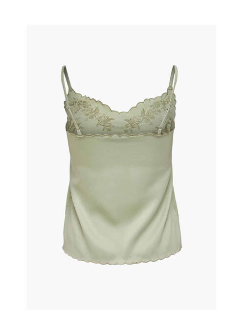 Débardeur vert ONLY pour femme